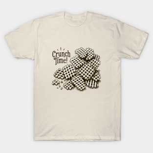 Waffle Fries - Retro Minimal Style T-Shirt